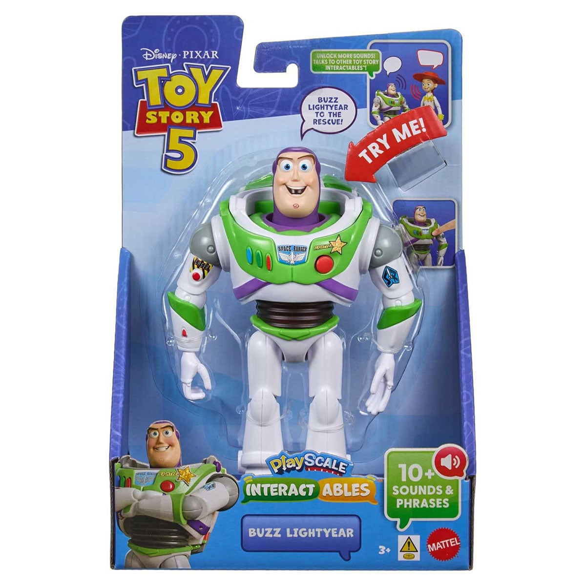 Buzz Lightyear Toy Story 5 Playscale Feature Figure