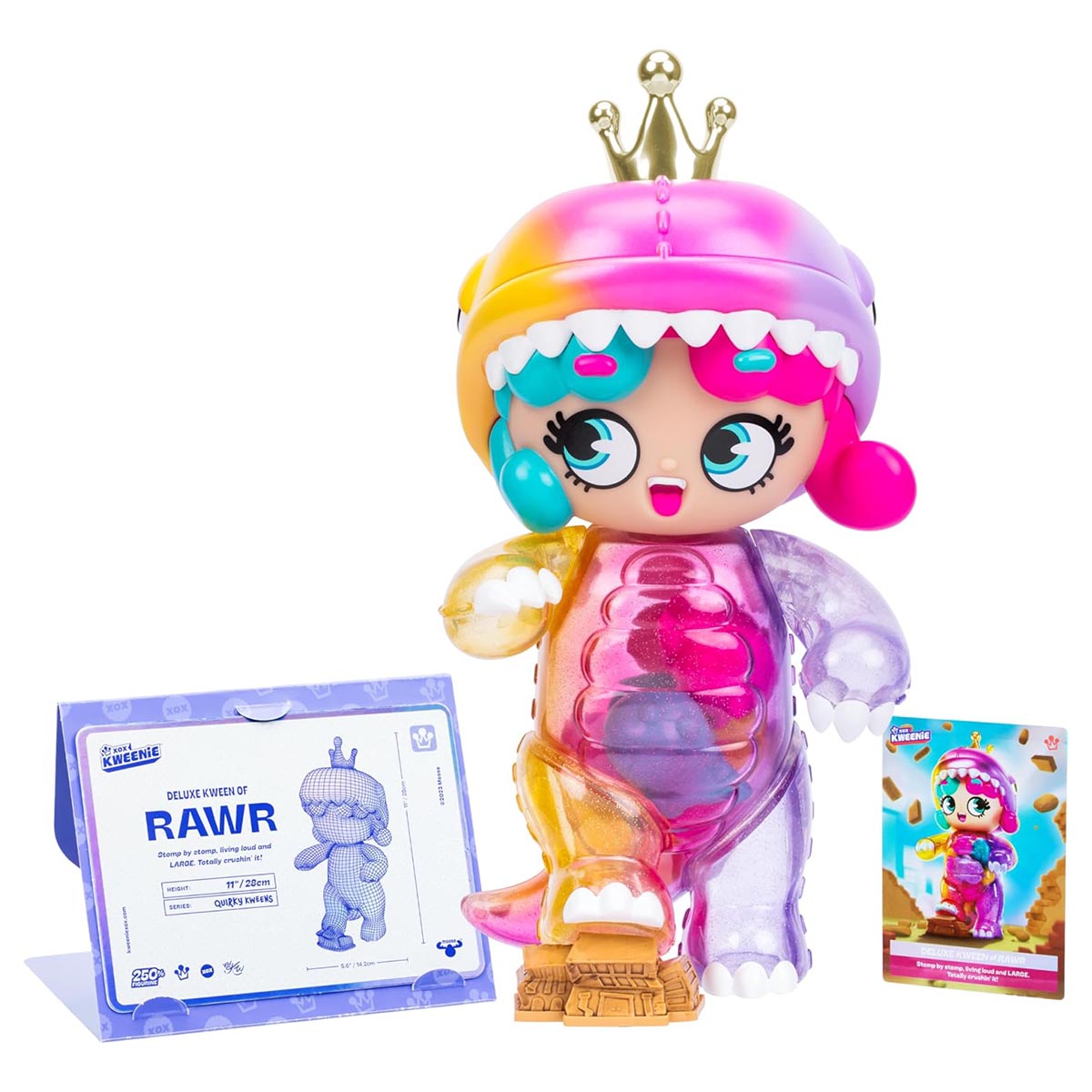 XOX Kweenie Deluxe Kween of Rawr 11" Figurine