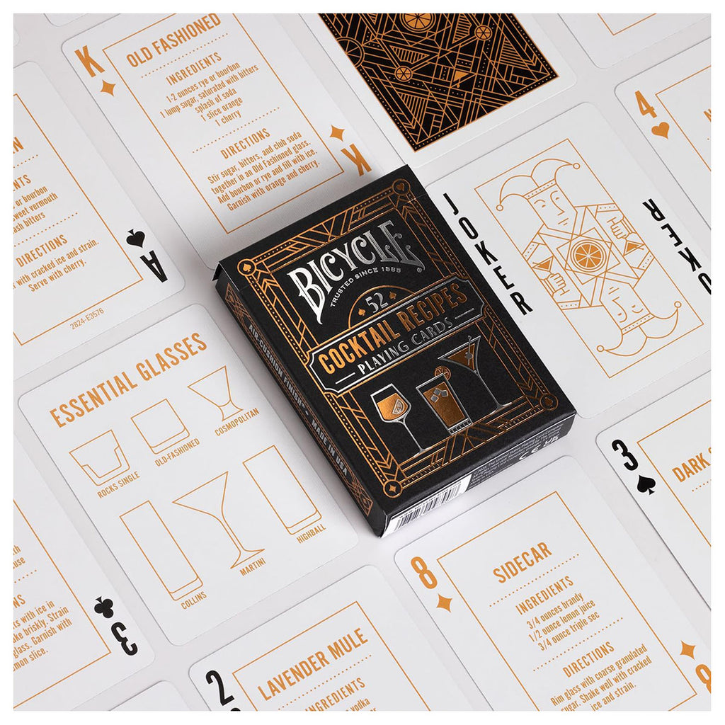 Bicycle Playing Cards - 52 Cocktail Recipes