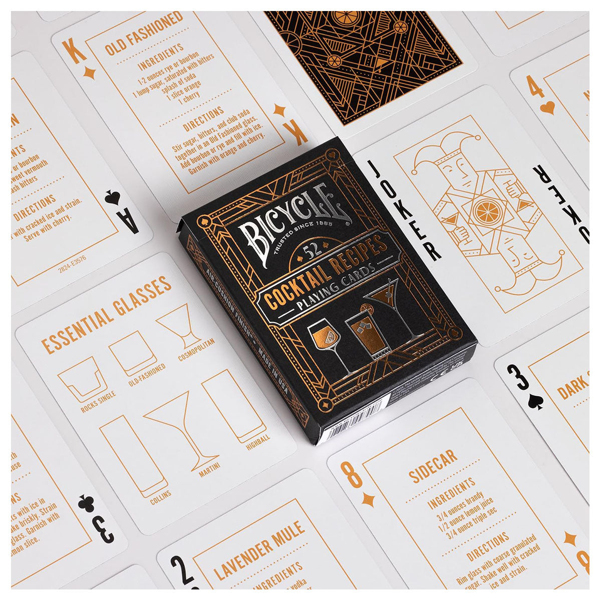 Bicycle Playing Cards - 52 Cocktail Recipes