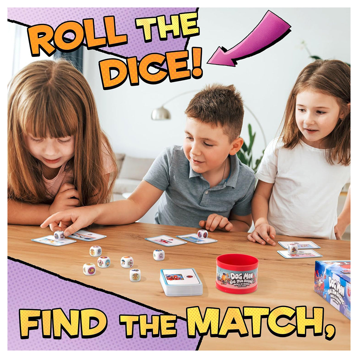Dog Man Big Jim Begins Dice Game