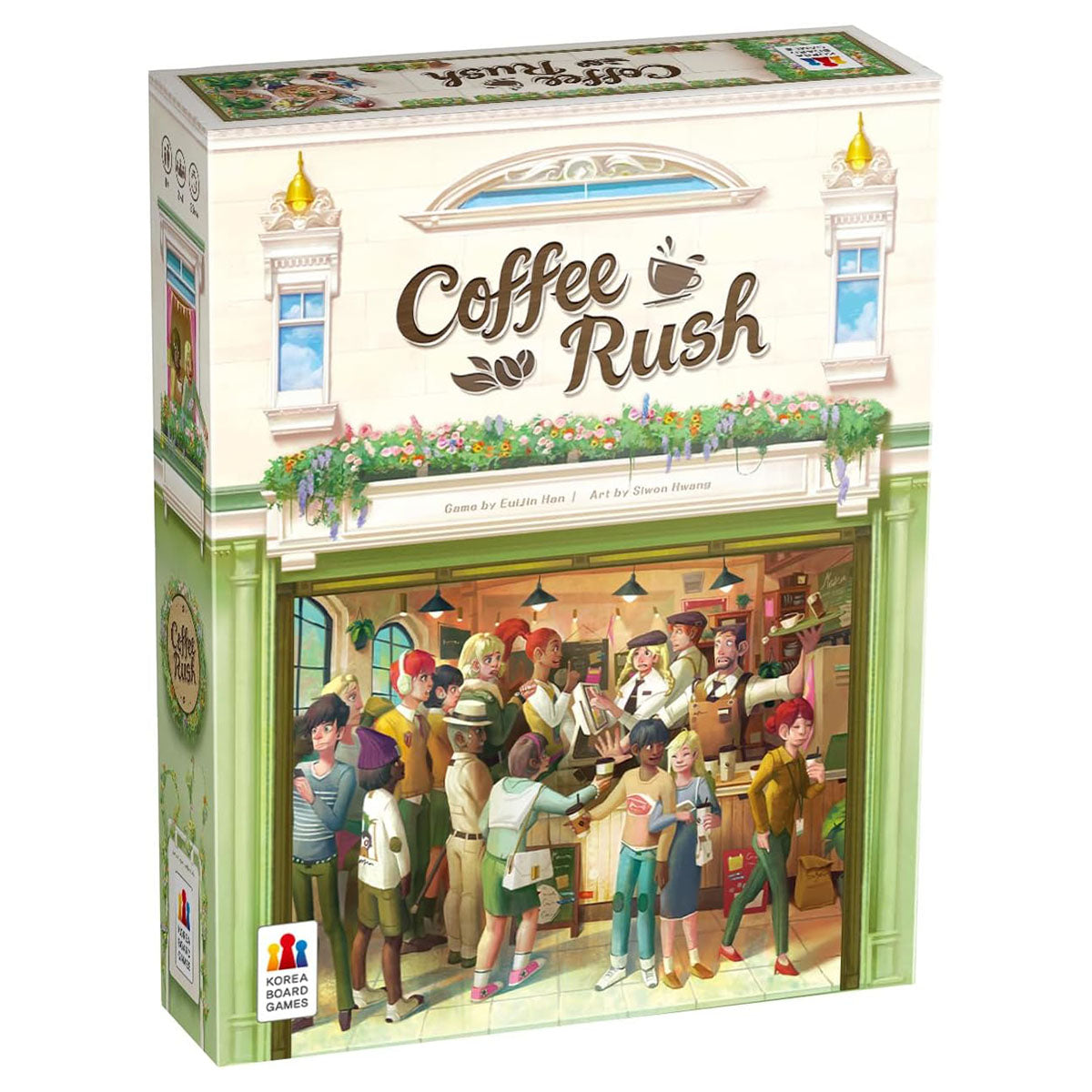 Brew up fun with Coffee Rush, a fast-paced strategy board game where players compete to serve orders, manage baristas, and grow their coffee empire. Perfect for game nights with friends and family.