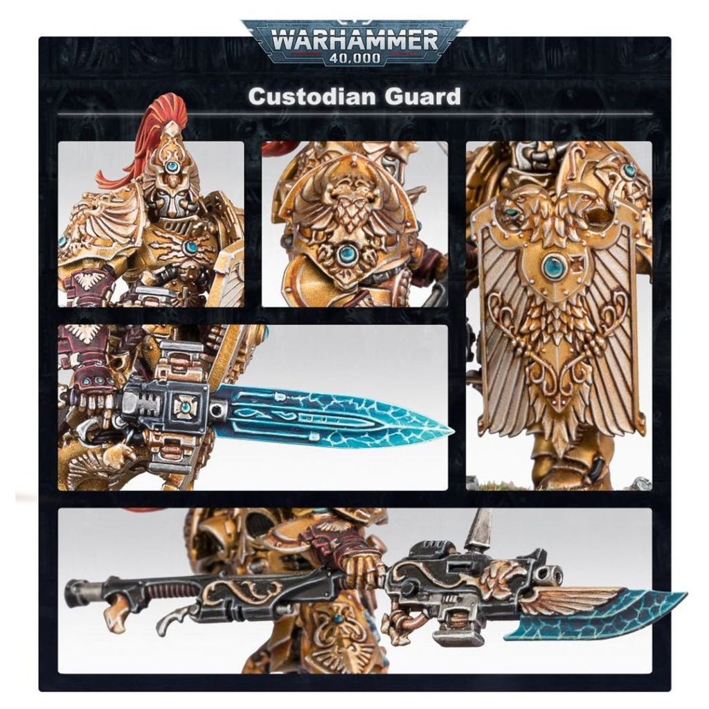 Adeptus Custodes Custodian Guard Squad Warhammer 40k