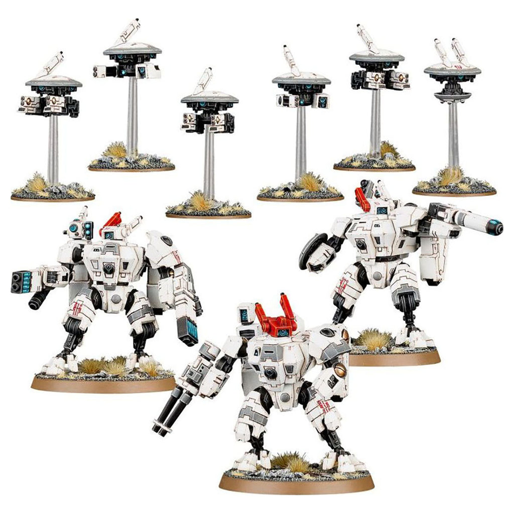 T'Au Empire: Crisis Battlesuits Warhammer 40k