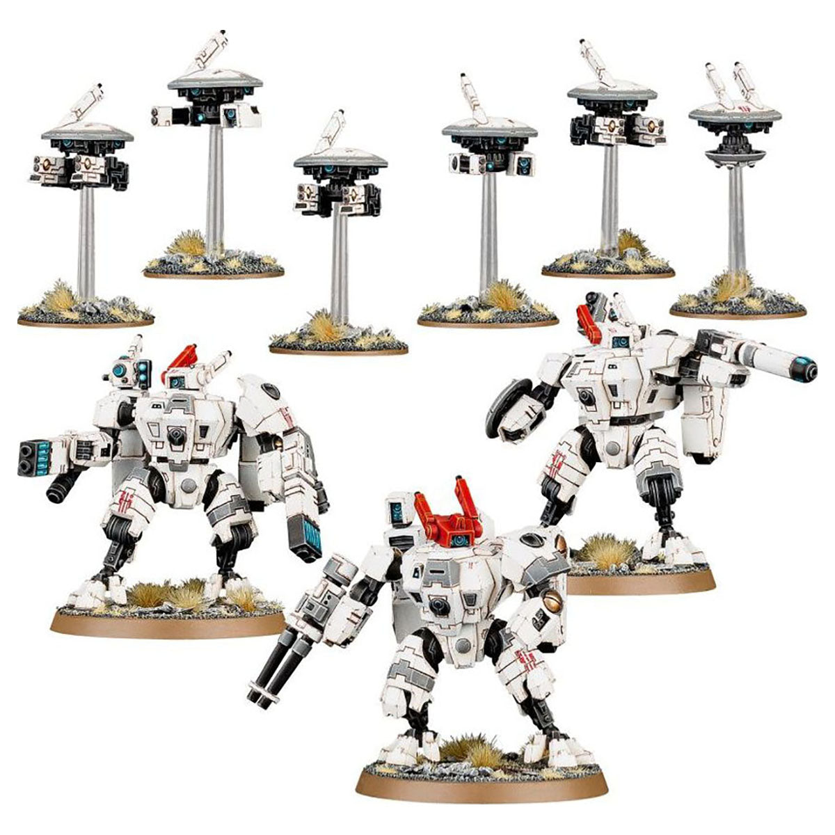 T'Au Empire: Crisis Battlesuits Warhammer 40k