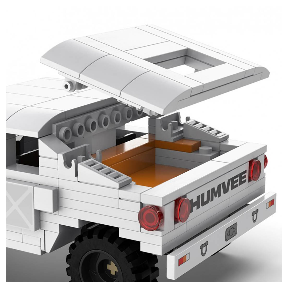CaDA Humvee Off-Road Truck 1:24 Building Block Set