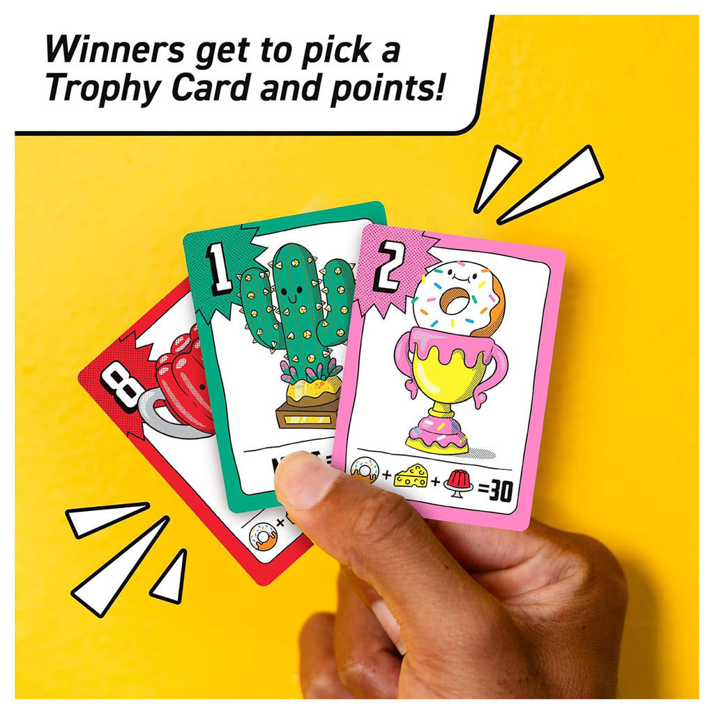 Whirly Derby family board game in play