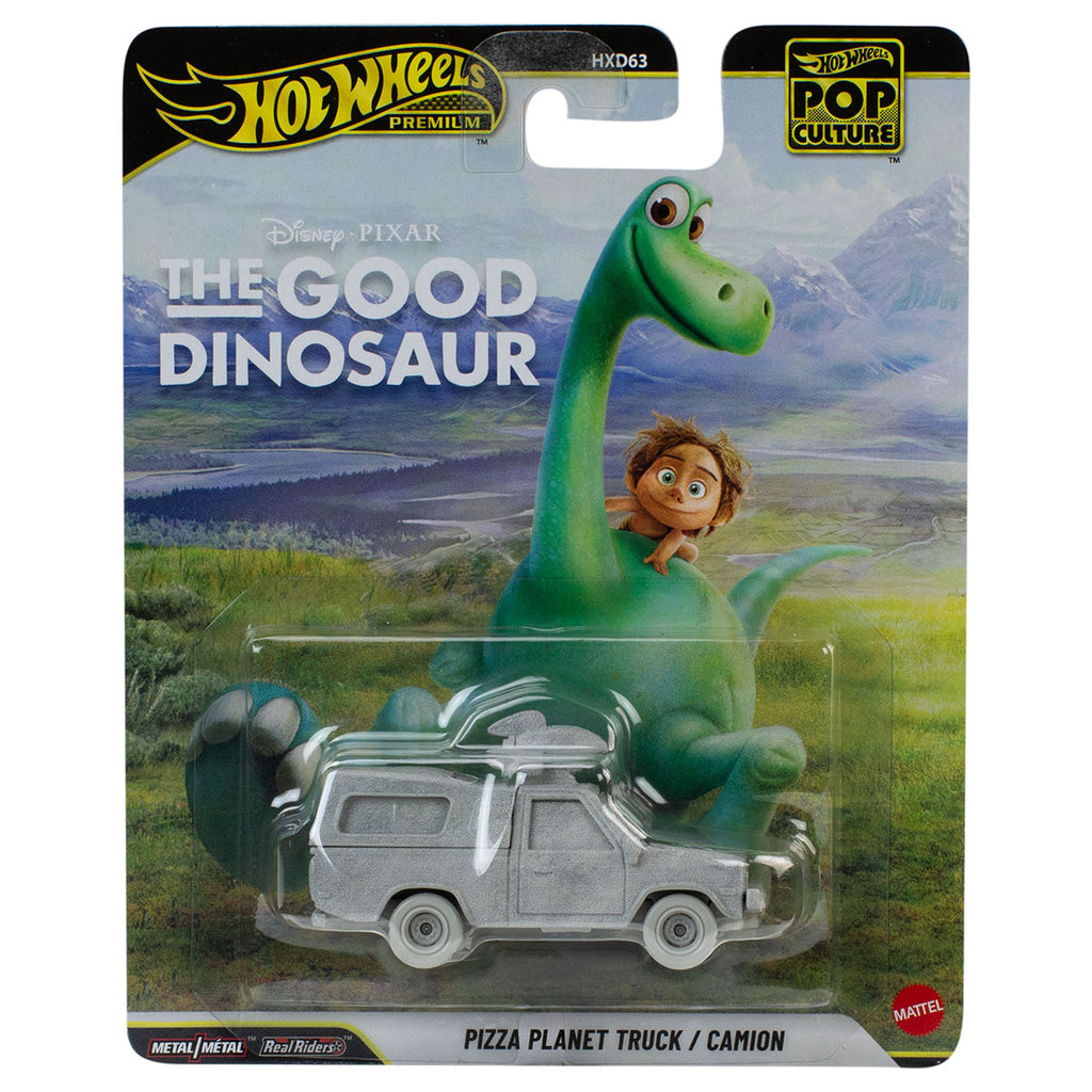 Hot Wheels Premium Pop Culture: Disney Pixar The Good Dinosaur Pizza Planet Truck Die-Cast Vehicle