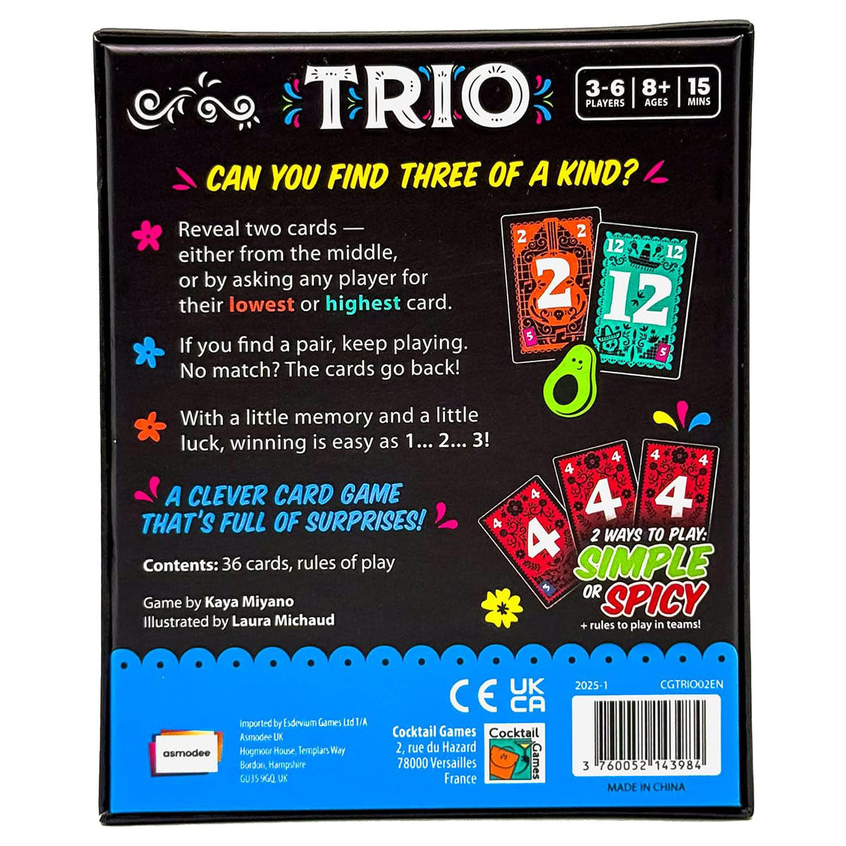 Trio (2025 Refresh) Game