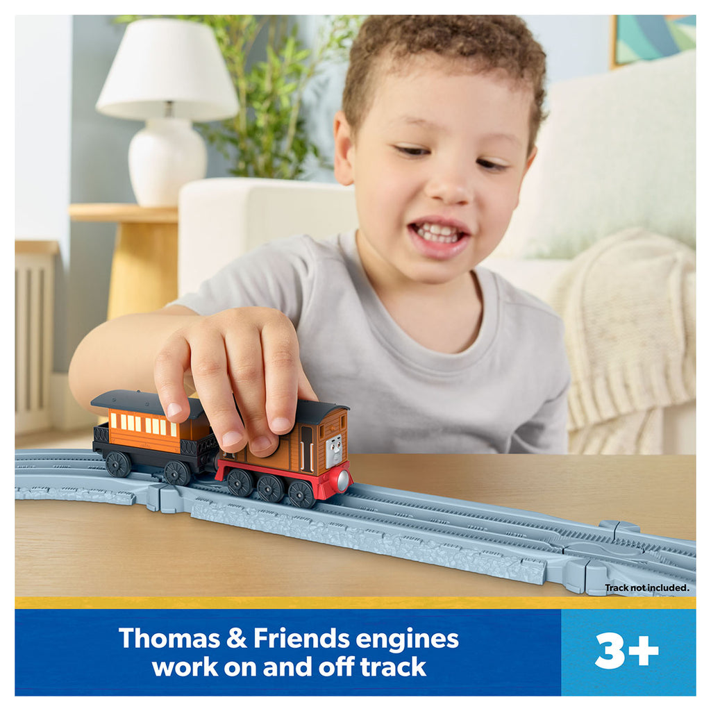Thomas & Friends Toby & Henrietta Deluxe Metal Engine and Passenger Coach