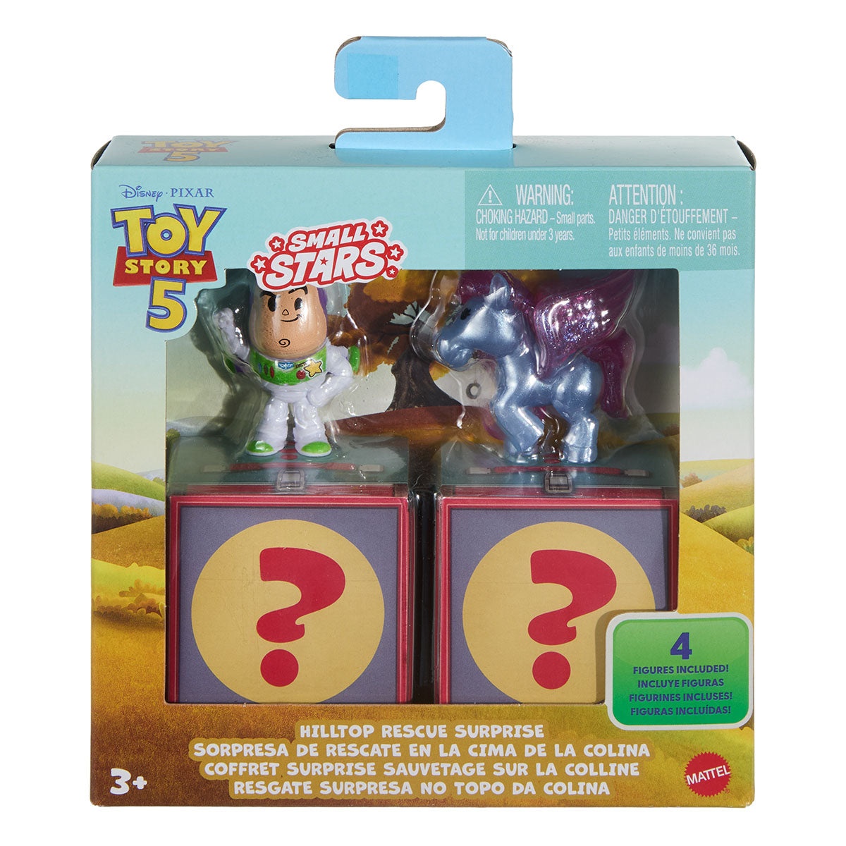 Disney Pixar Toy Story 5 Small Stars Hilltop Rescue Surprise Figure 4 Pack (styles vary)