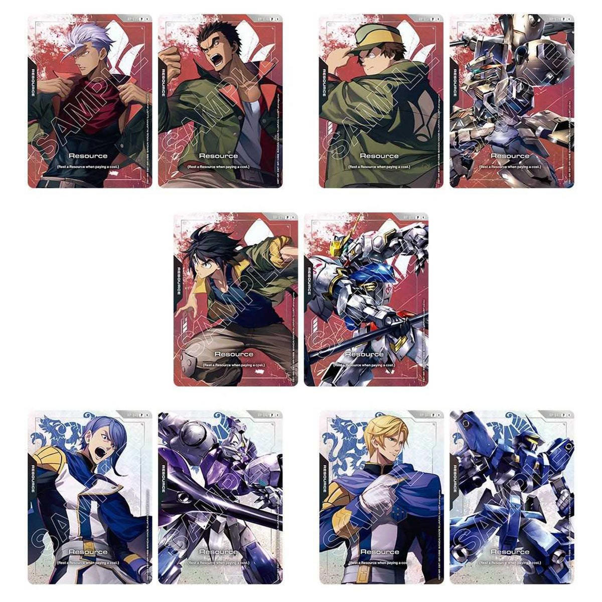 Gundam Card Game: Mobile Suit Gundam: Iron-Blooded Orphans Premium Accessory Set (PB02)