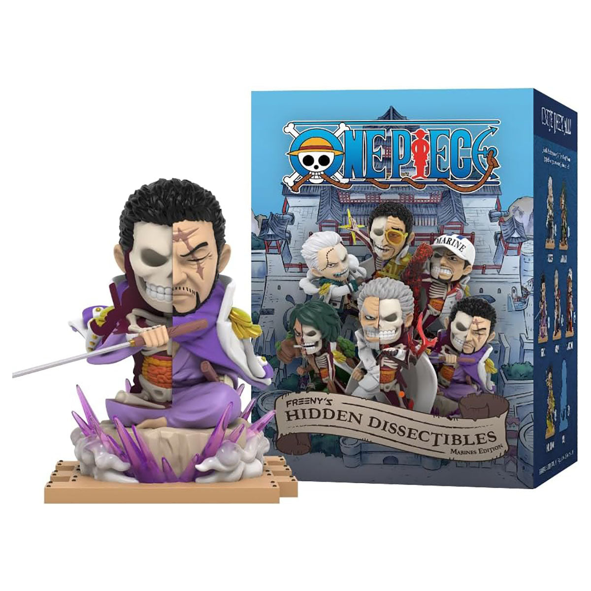 One Piece: Freeny's Hidden Dissectibles Series 8 Marines Edition Figure (styles vary)