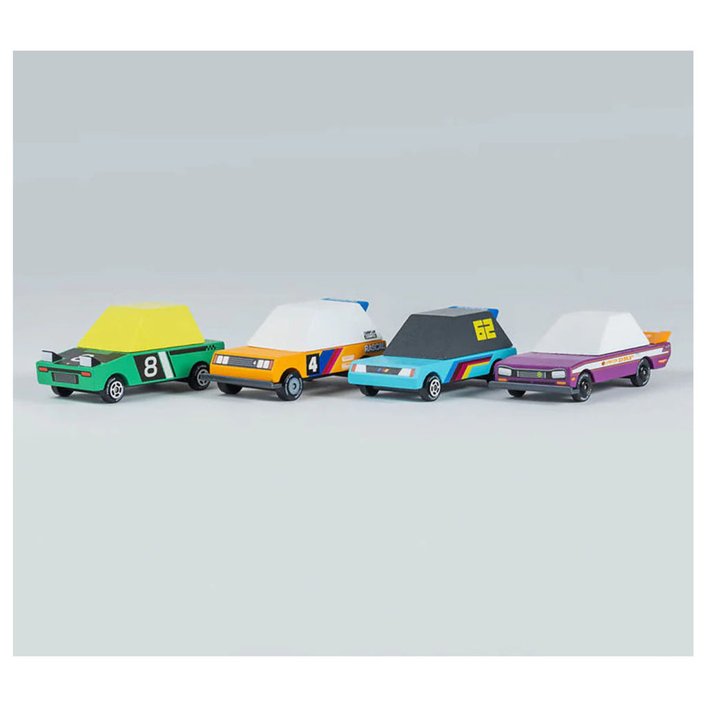 CandyCar Toon Race Cars - Tokyo Heat 4 Pack
