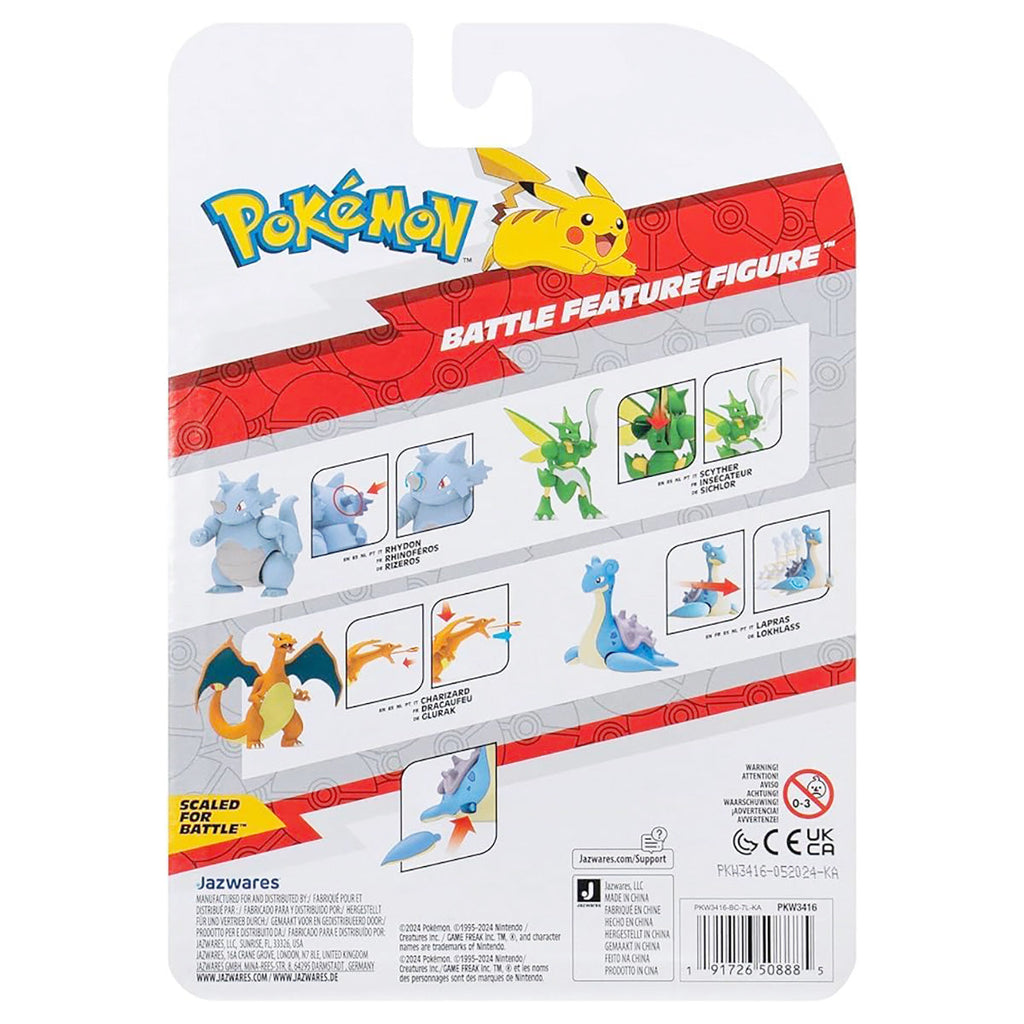 PokÃ©mon Scyther Battle Feature Figure Pack