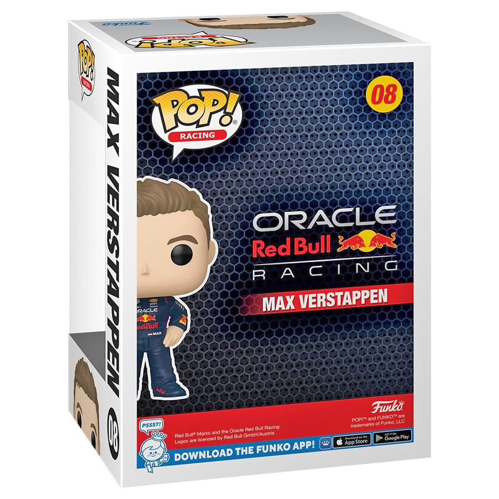 Funko Pop! Racing: F1 Oracle Red Bull Racing: Max Vestappen Vinyl Figure #08