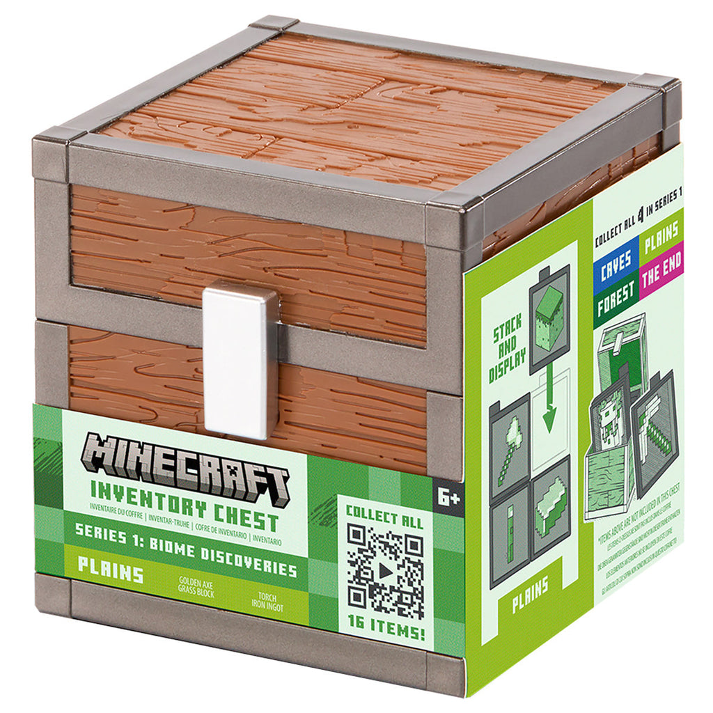 Minecraft Inventory Chest Plains Series 1: Biome Discoveries