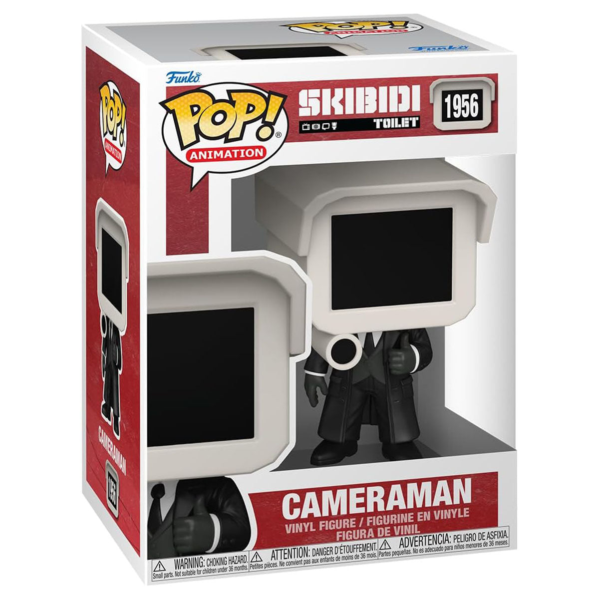 Funko Pop! Animation: Skibidi Toilet: Cameraman Vinyl Figure #1956