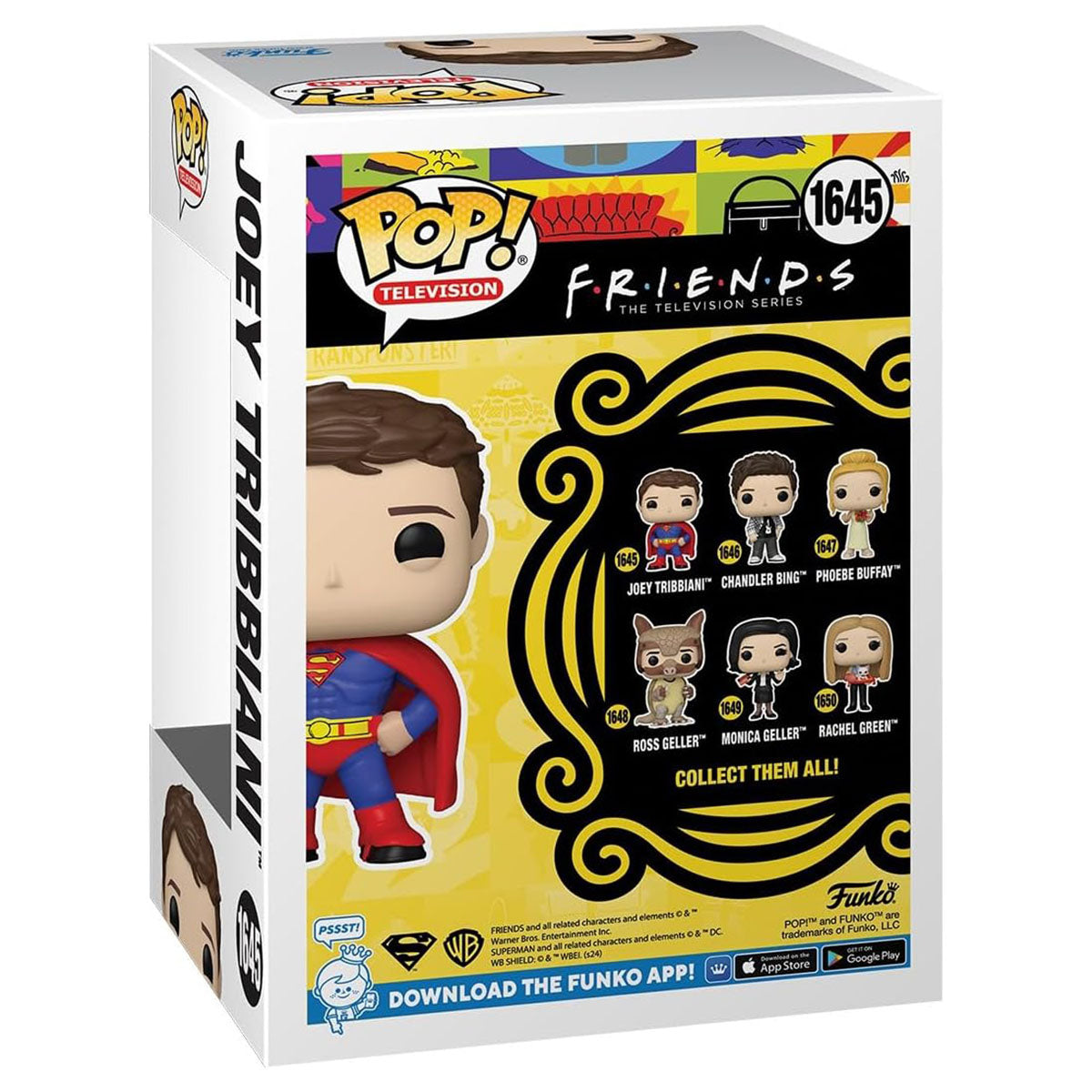 Funko Pop! Television: Friends TV S6: Joey Tribbiani Vinyl Figure #1645