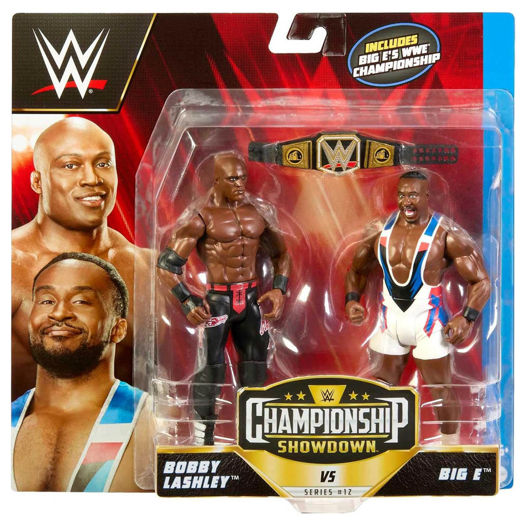 WWE Championship Showdown Series #12 Lashley vs Big E Figures