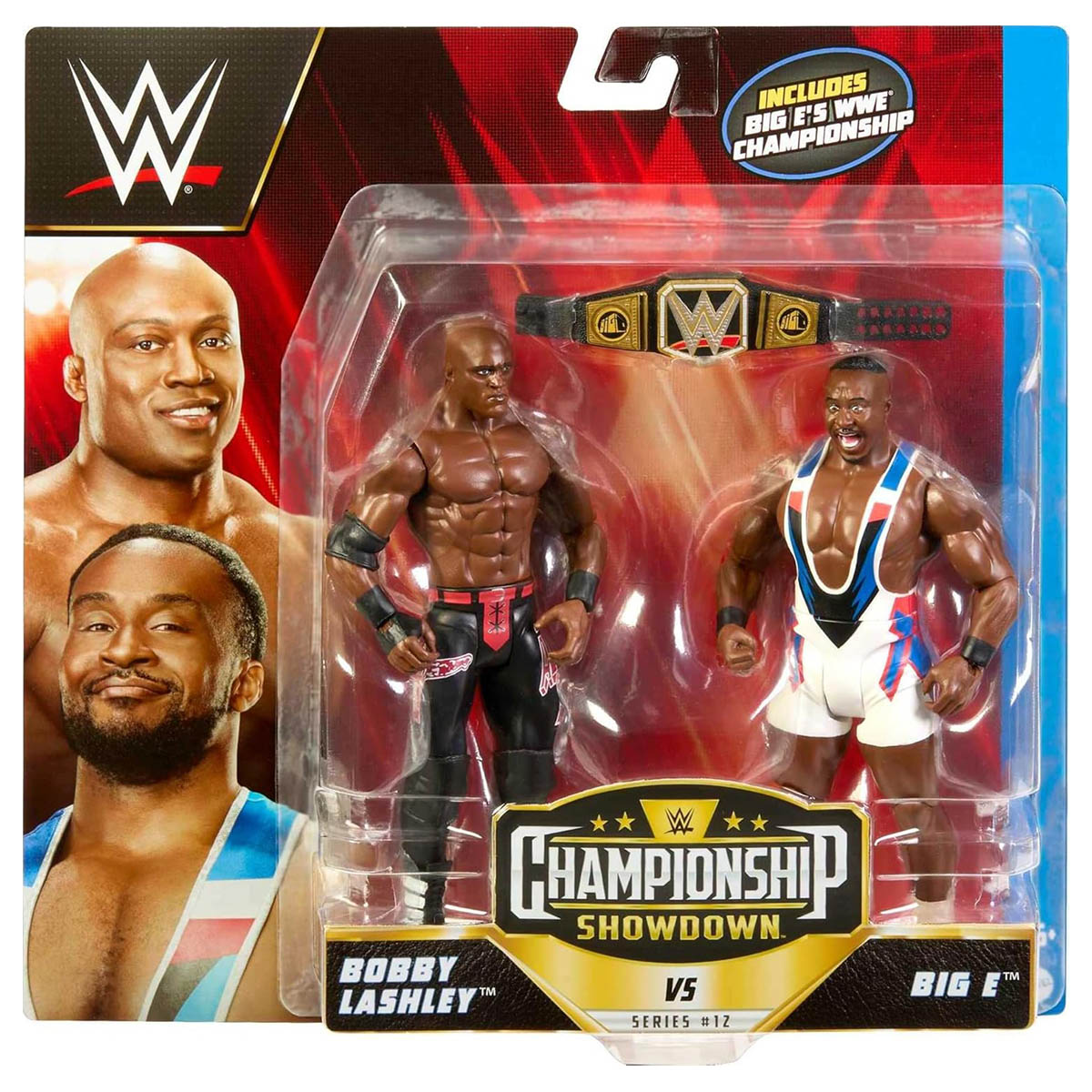 WWE Championship Showdown Series #12 Lashley vs Big E Figures