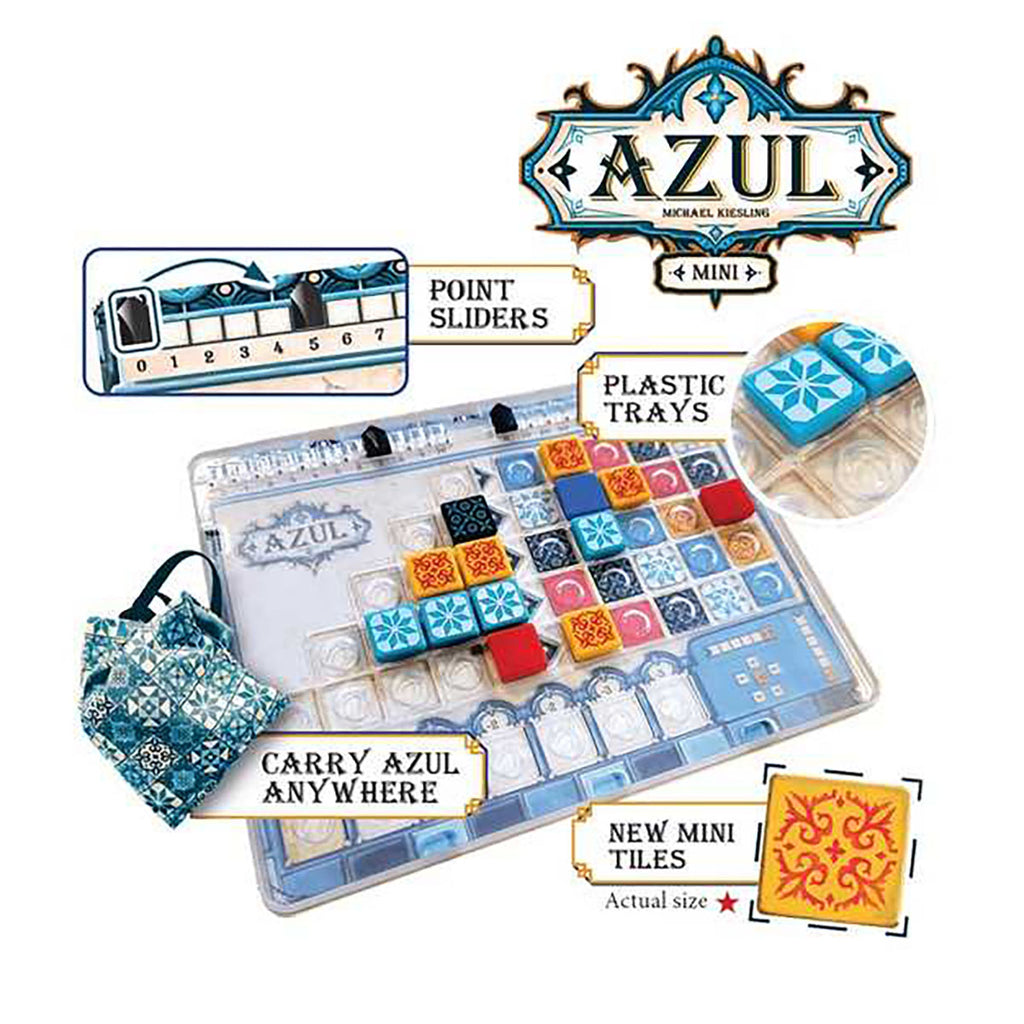 Azul Mini - Travel Edition of the Award-Winning Tile-Placement Game