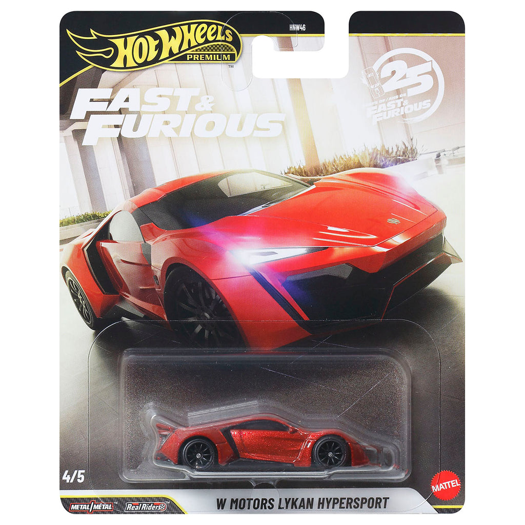 Lykan Hypersport Fast & Furious 25 Anniversary Hot Wheels
