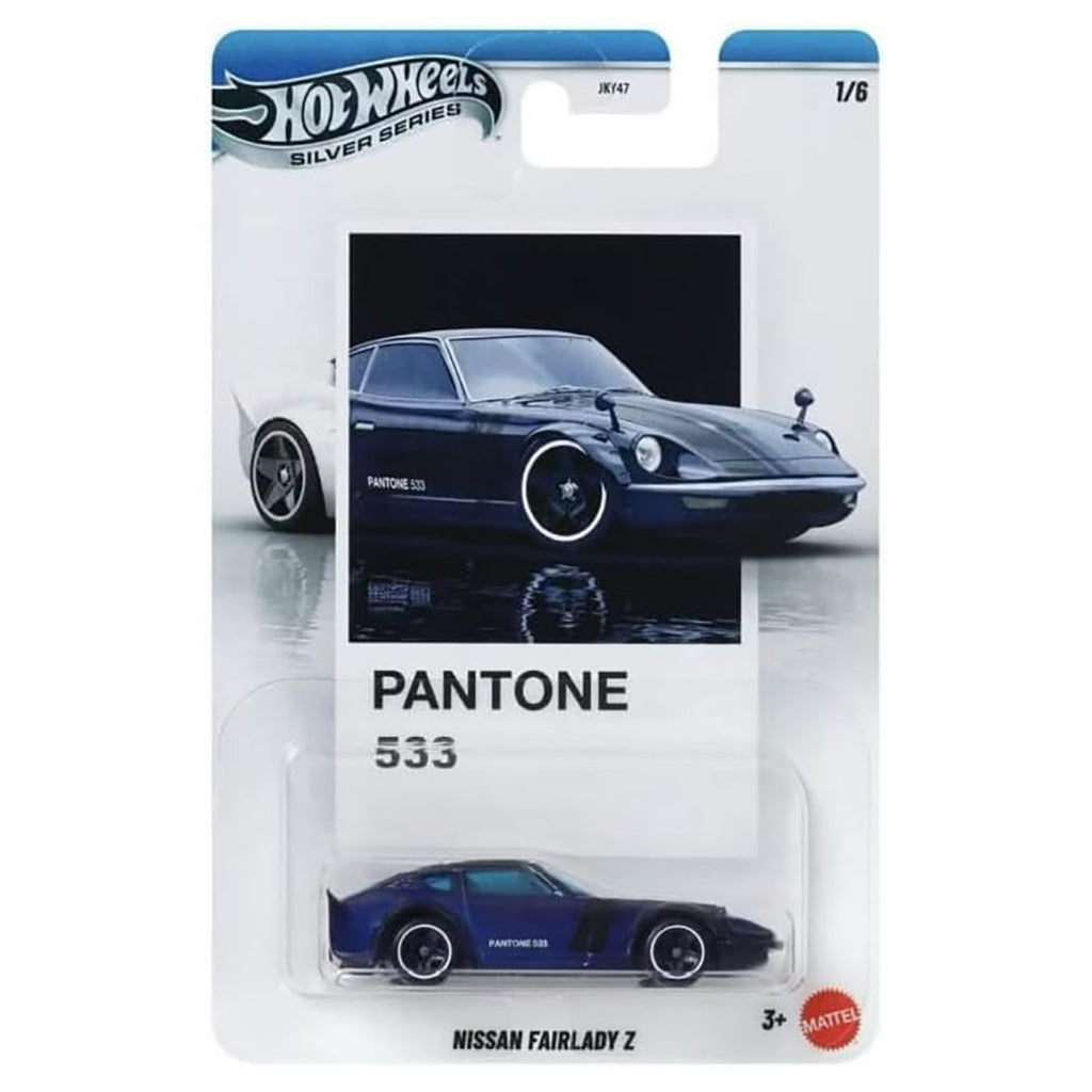 Hot Wheels Silver Series Pantone Nissan Fairlady Z Diecast Vehicle