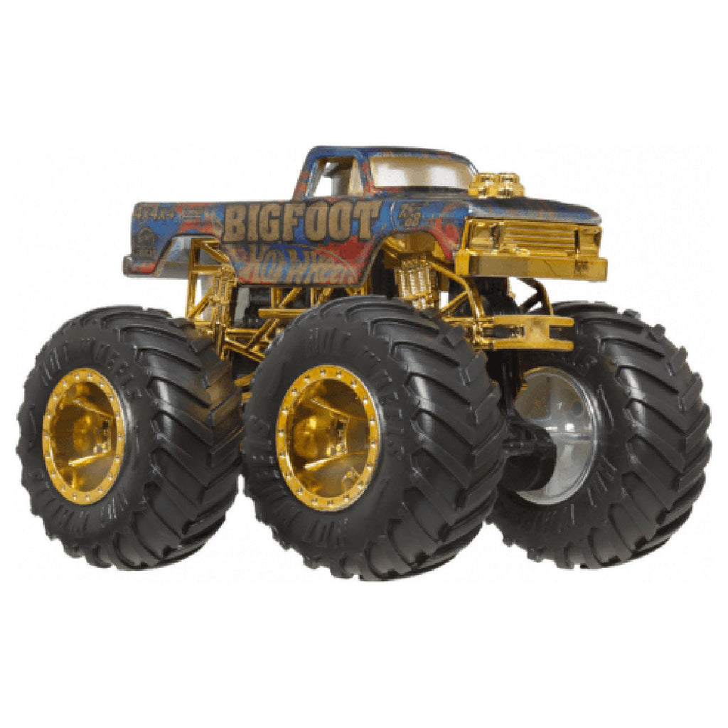 Hot Wheels Monster Trucks Trophy Champions Bigfoot Vehicle