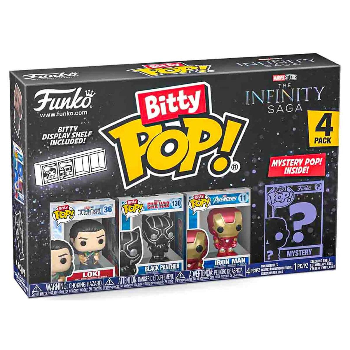 Funko Bitty Pop! Marvel: The Infinity Saga Mini Figures Series 4 (4 Pack)