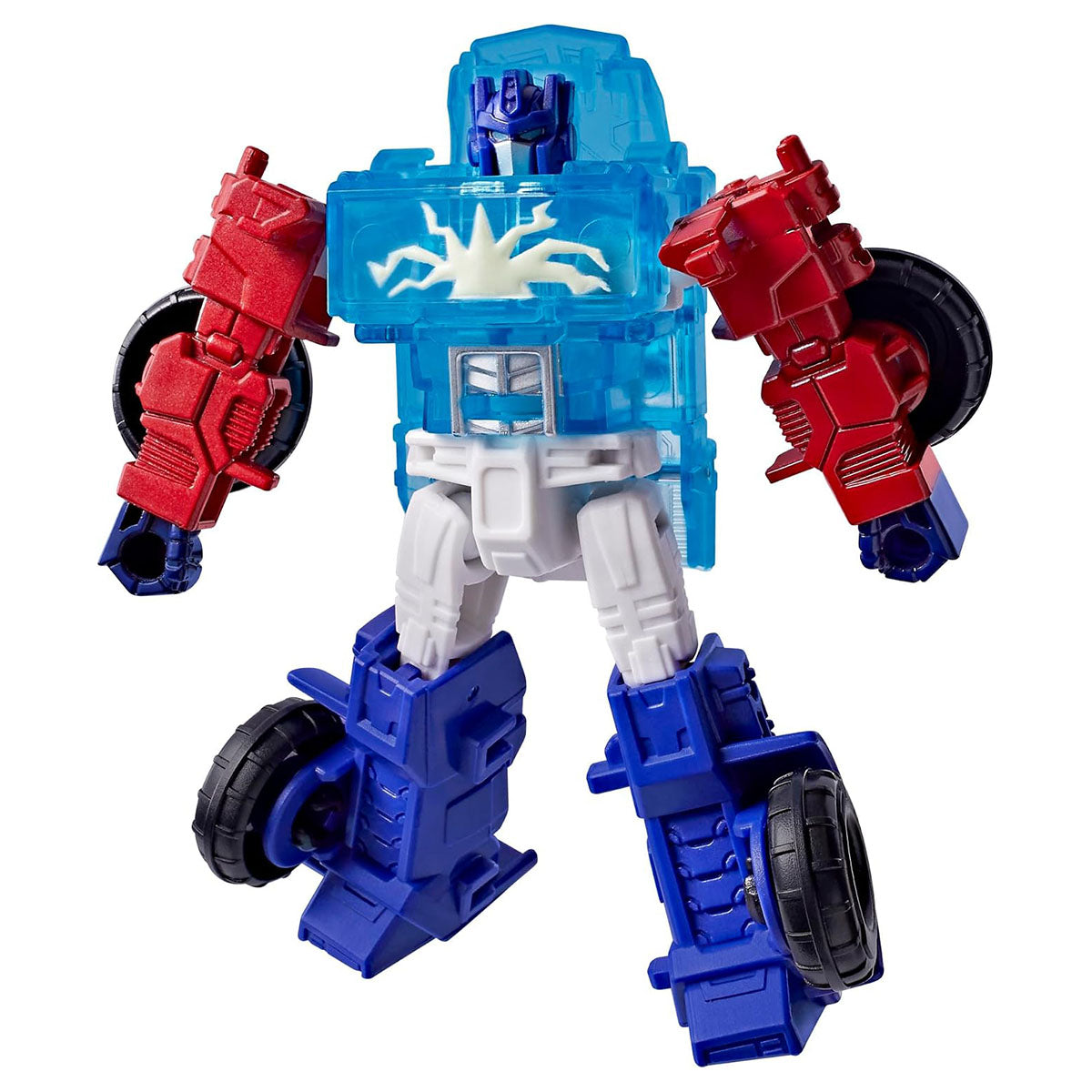 Transformers Cyberworld Optimus Prime Cyber Changers Energon Surge Action Figure