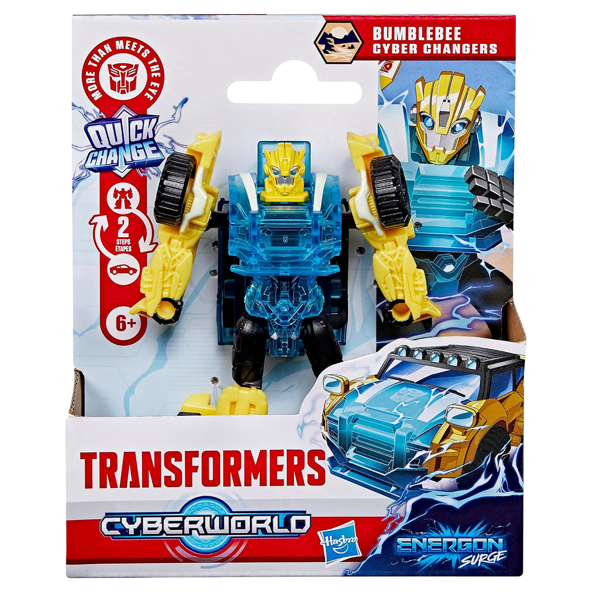 Transformers Cyberworld Bumblebee Cyber Changers Energon Surge Action Figure