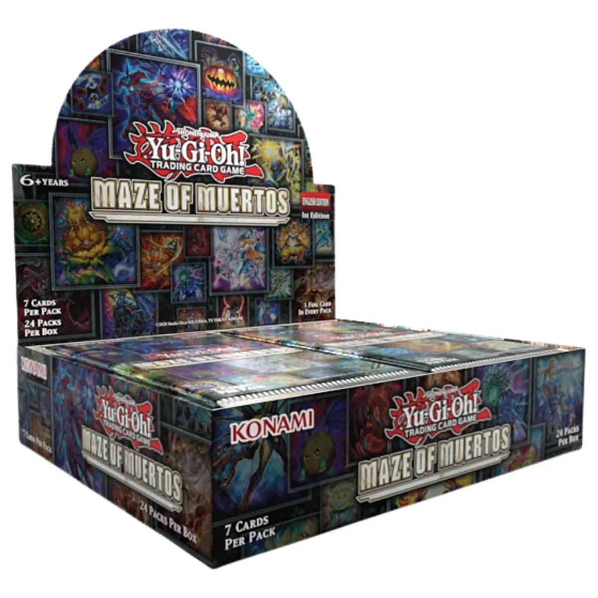 Yu-Gi-Oh! Trading Card Game Maze of Muertos Booster Box (24 Packs)
