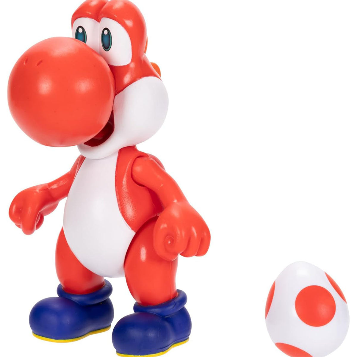 Super Mario Red Yoshi with Egg 4" Figure