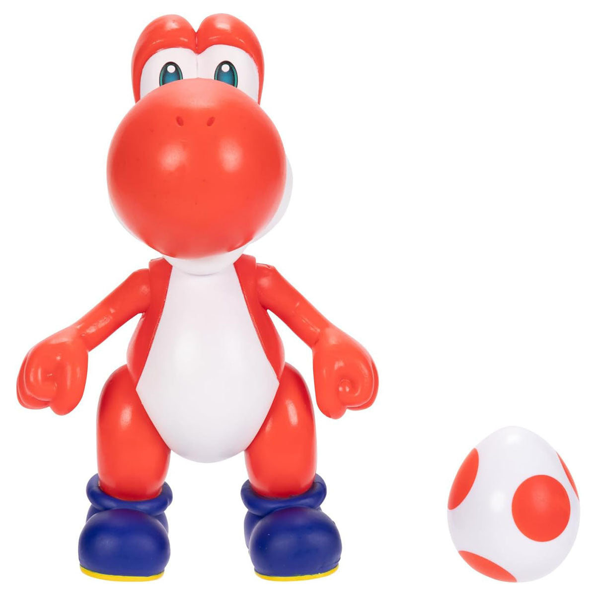 Super Mario Red Yoshi with Egg 4" Figure