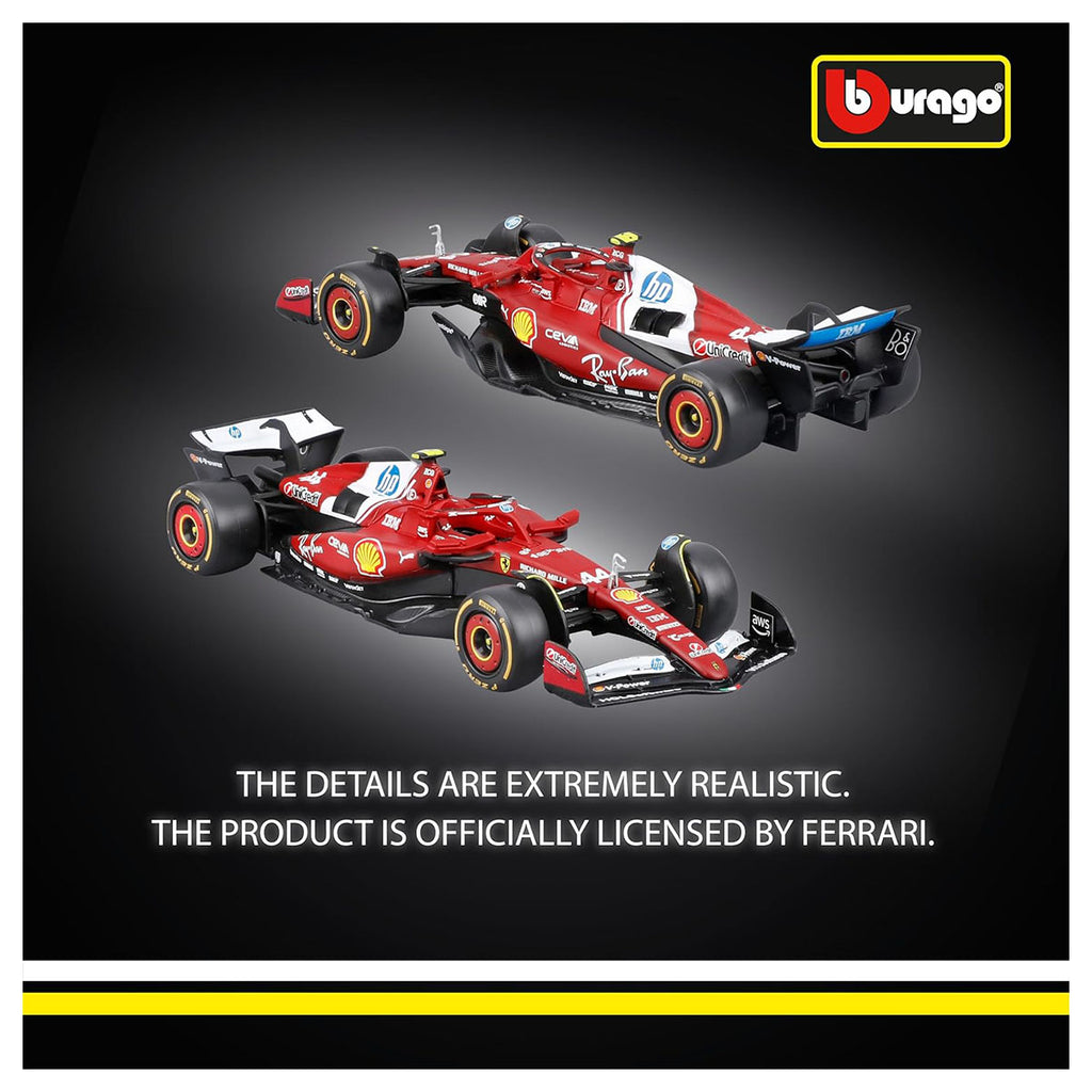 Bburago Ferrari SF-25 2025 Lewis Hamilton 1:43 F1 Race Car