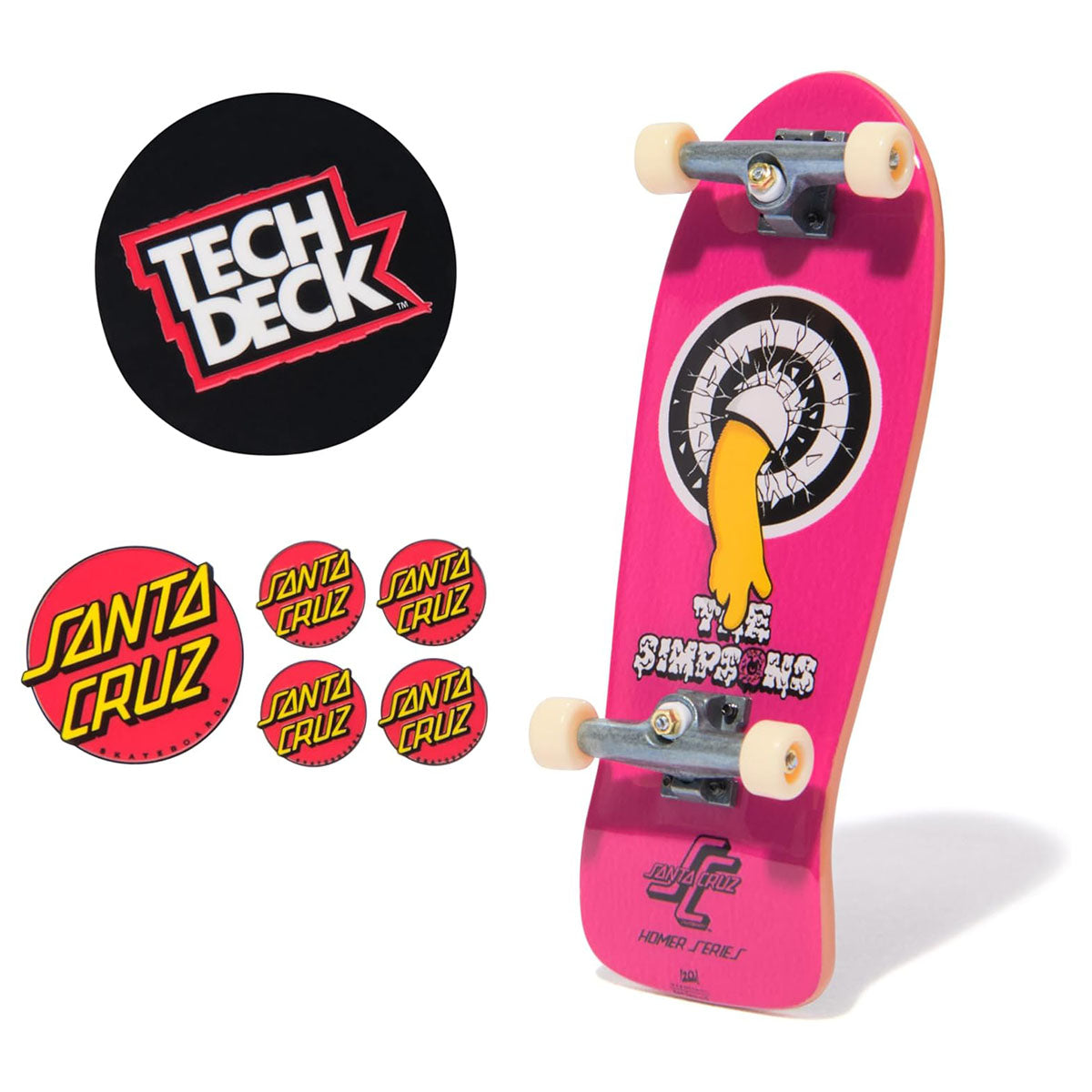 Tech Deck The Simpsons Homer's Arm Fingerboard 6/7