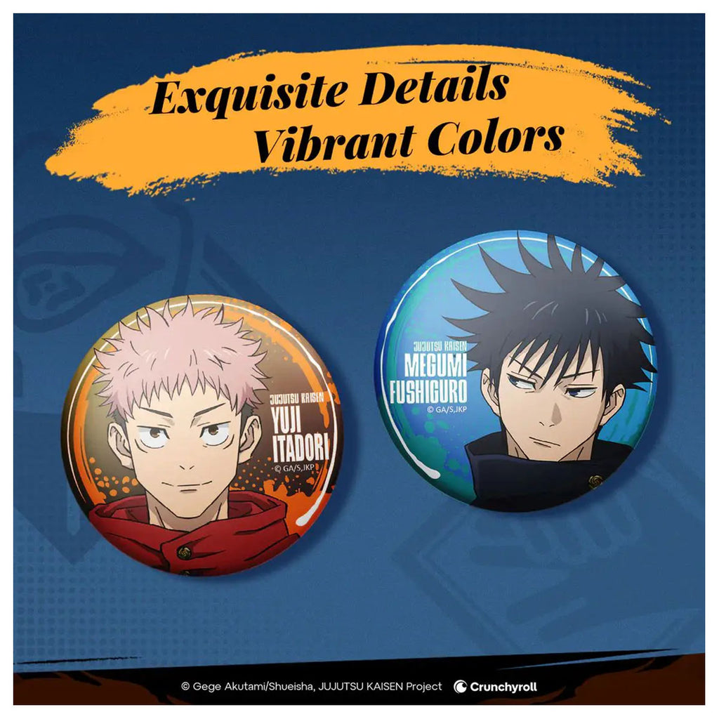 Jujutsu Kaisen Tinplate Badge (styles vary)
