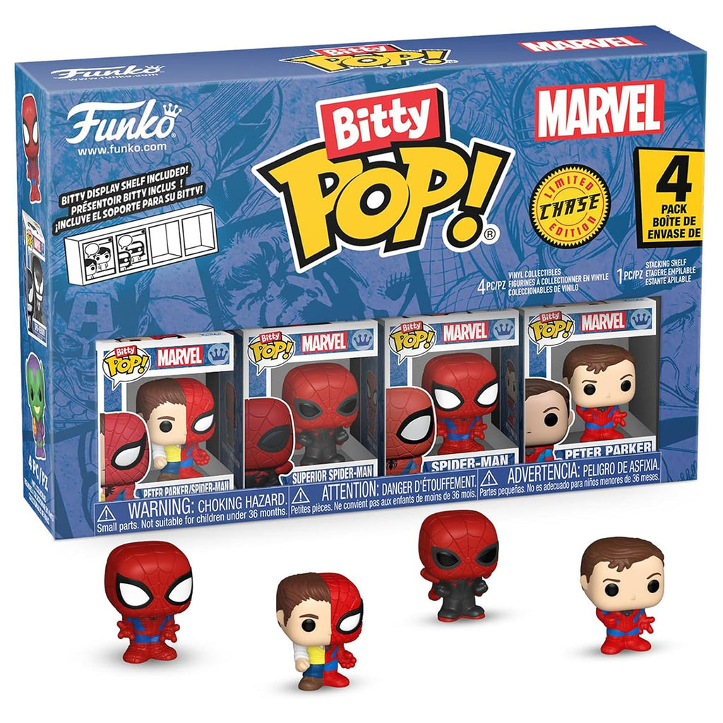 Parker Split Marvel Funko Bitty POP! (4 PC)
