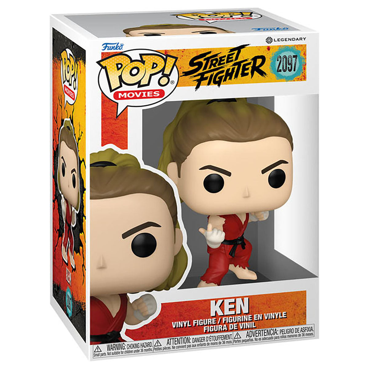 Funko Pop! Movies: Street Fighter: Ken Vinyl Figure #2097