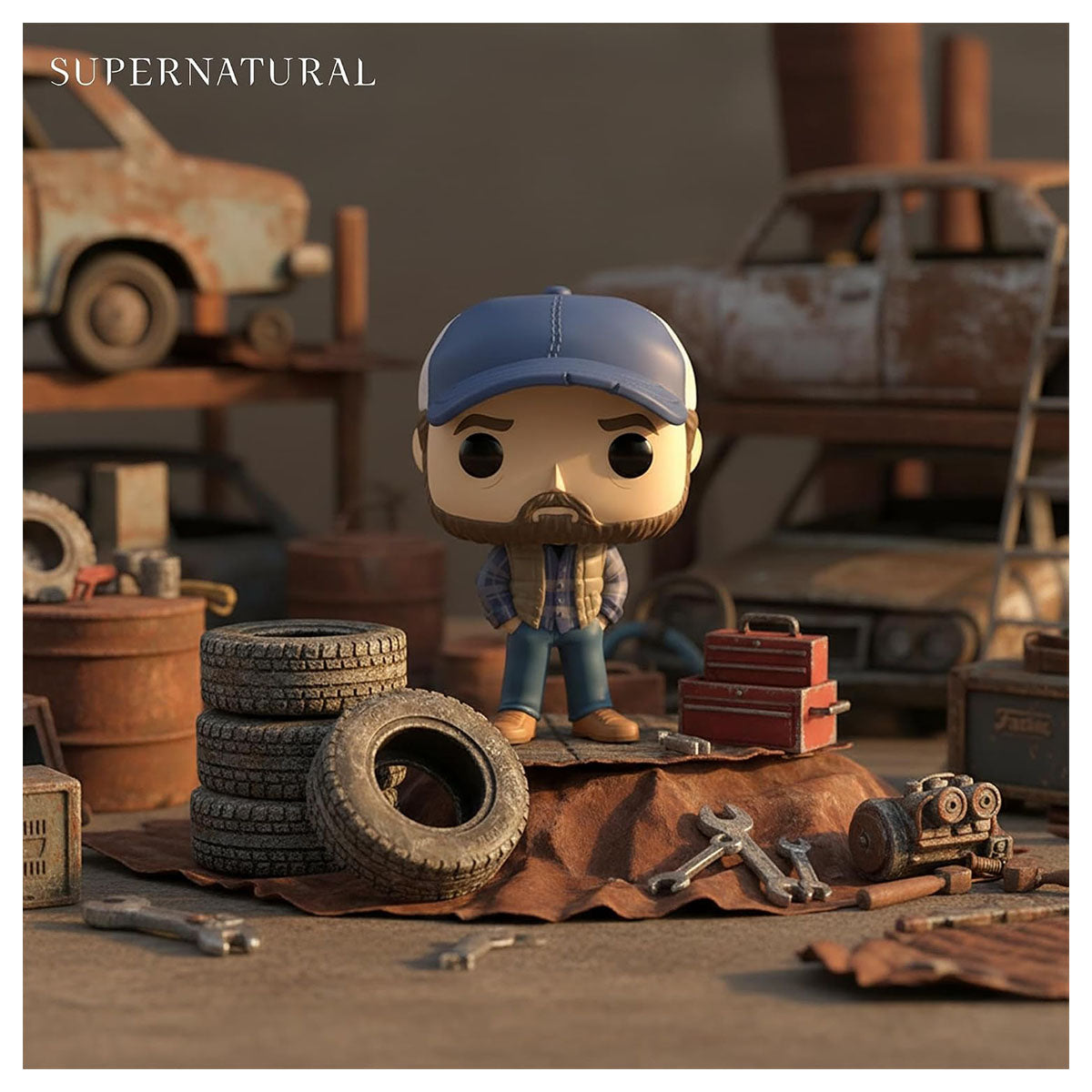 Funko Pop! Television: Supernatural: Join the Hunt: Bobby Singer Vinyl Figure #1838