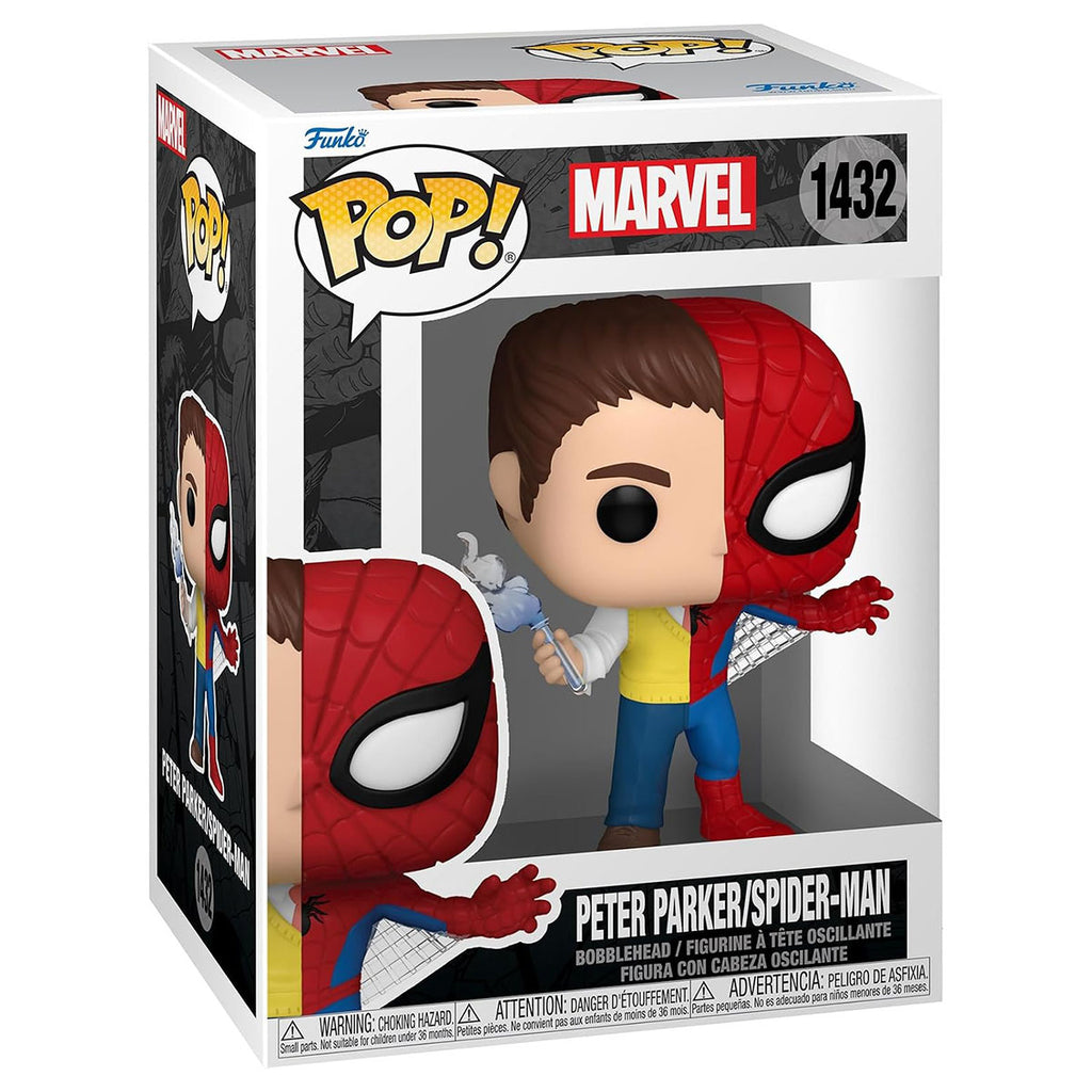 Spider-Man and Peter Parker Split Funko POP! Vinyl Figure
