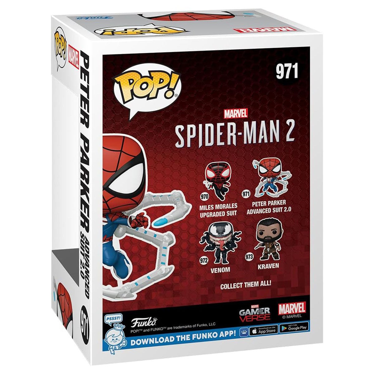 Spider-Man Advanced Suit 2.0 Funko POP Vinyl Figure