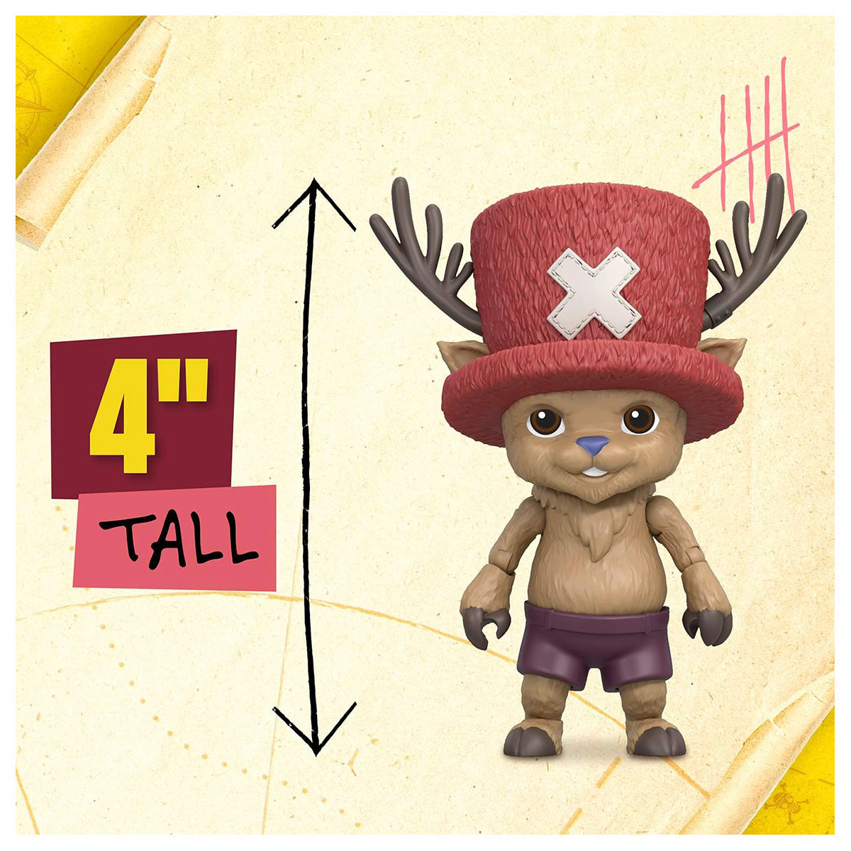 One Piece Tony Tony Chopper Adventure Series 4″ Figure