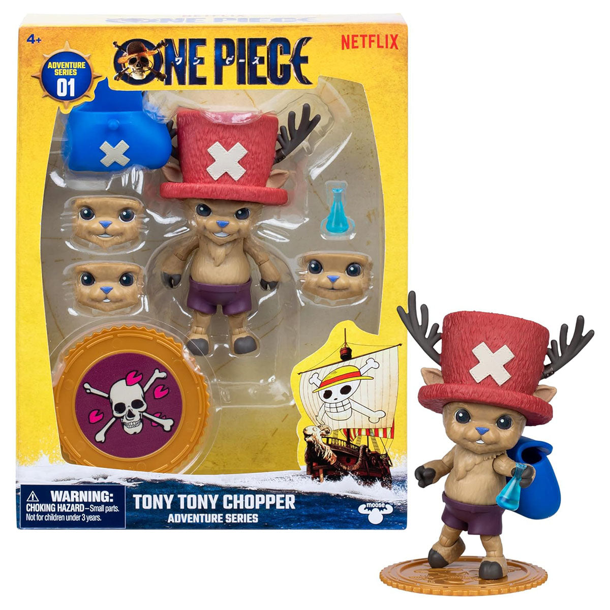 One Piece Tony Tony Chopper Adventure Series 4″ Figure