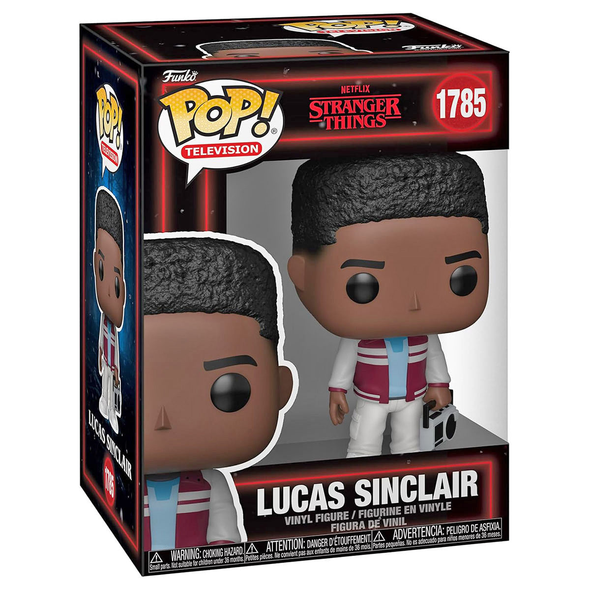 Funko Pop! Stranger Things - Lucas Sinclair Season 5 Vinyl Figure
