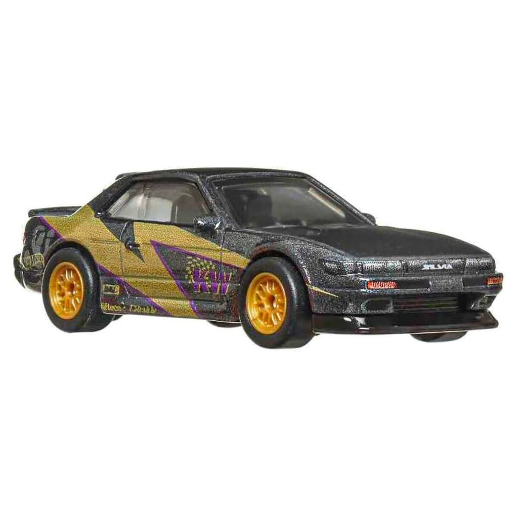 Hot Wheels Car Culture: Team Transport: Nissan Silvia (S13) with Sakura Sprinter