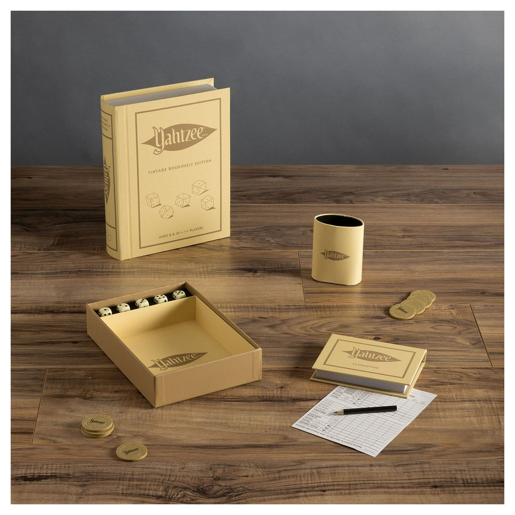 Yahtzee Vintage Bookshelf Edition