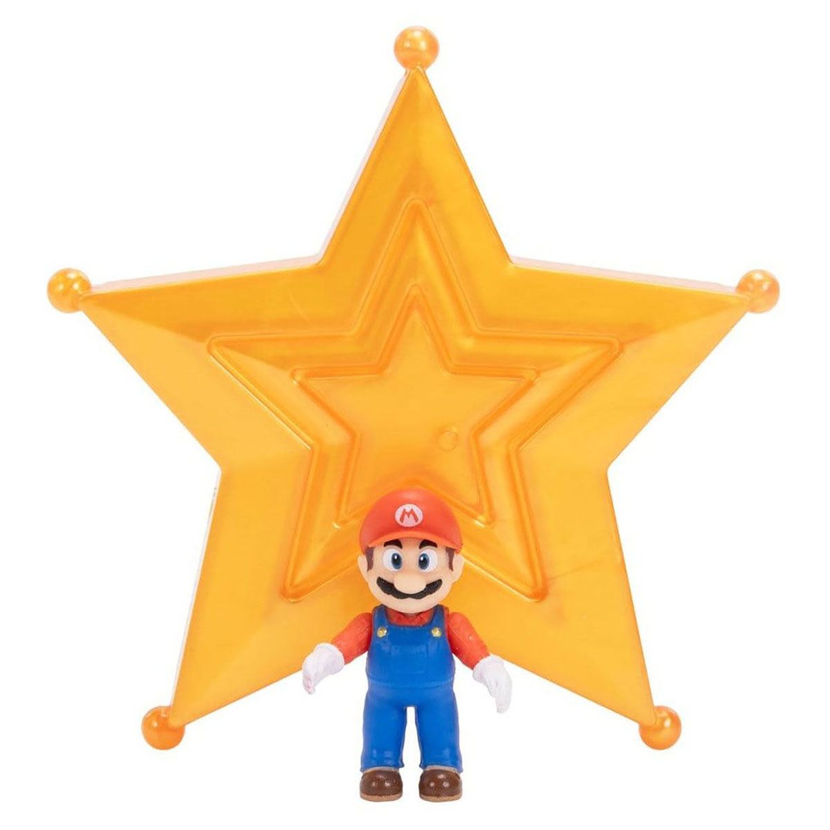 Mario Mini Figure With Star Launcher