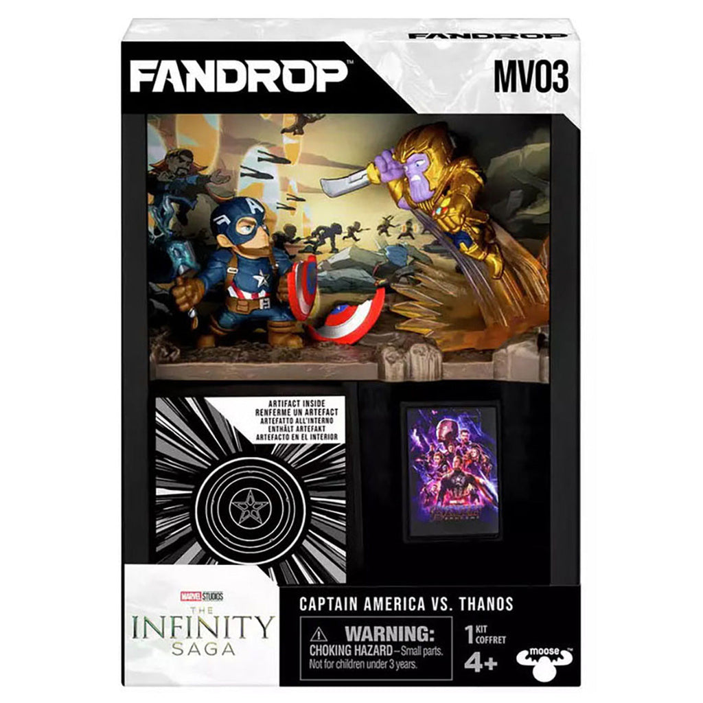 FANDROP Marvel Avengers Endgame: Captain America Vs Thanos Figures Set